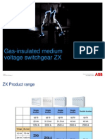 ABB ZX Family GIS MV Swithgear Presentation