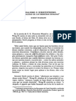 UNIVERSALISMO O EUROCENTRISMO. LA UNIVERSALIDAD DE LOS DERECHOS HUMANOS, Robert Spaemann