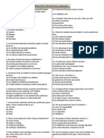 Pedagogy Mcqs or Mcqs On Education