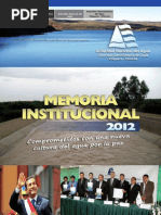 Revista Institucional Autoridad Administrativa Del Agua Chaparra Chincha