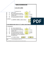 Expansion Tank Calculation