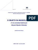 O Objeto Da Museologia - Anaildo Baraçal