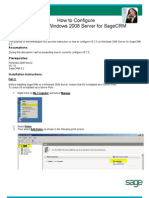 How To Configure Iis 7.0 On Windows 2008 Server For Sagecrm: Summary