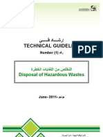 Disposal of Hazardous Wastes