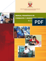 MANUAL PEDAGOGICO de Formacion y Orientacion Laboral EPT