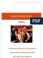 Glosario Términos Inglés Baloncesto