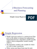 Simple Linear Regression