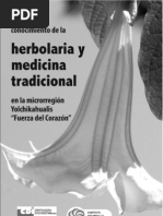 Herbolaria y Medicina Tradicional Folleto