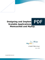 Designing and Implementing Scalable Applications With Memcached and MySQL