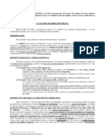 Cédula Acciones Constitucionales Nulidad Derecho Público, Uchile 2011