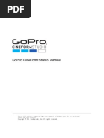 Gopro Cineform Studio Manual