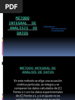 Metodo Integral