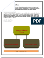 Sources of Banks Funds: Brief Introduction About Bank