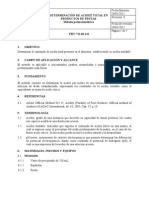 Manual de Determinacion de Acidez Total en Alimentos