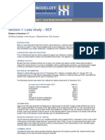 ModelOff Round 1 - Case Study Infomation