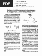 Total Synthesis of (-) - Ovatolide