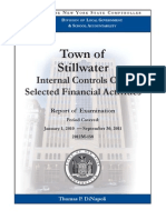 Town of Stillwater: Internal Controls Over Selected Financial Activities