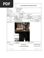 F-Liquid Penetran Exam Report