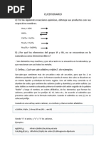 CUESTIONARIO - Laboratorio Funciones Quimicas Inorganicas