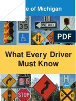 Michigan Driver Manual - 2013