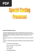 Special Casting Processes