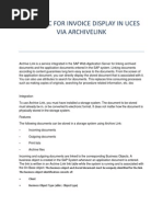 Archive Link Specification