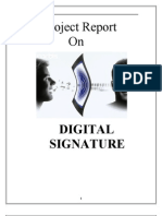 Project Report (Digital Signatures)