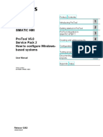 SIMATIC HMI ProTool V6.0 Service Pack 2 How To Configure Windows-Based Systems