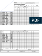 Horizontal Subject Grade Sheet: Bestlink College of The Philippines