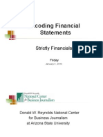 Decoding Financial Statements 