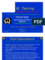 Vlsi Testing Vlsi Testing: Fltmdli &si Lti Fltmdli &si Lti Fault Modeling & Simulation Fault Modeling & Simulation