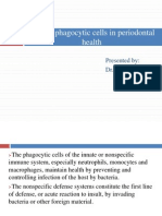 Role of Phagocytic Cells in Periodontal Health