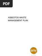 12-Abestos Waste Management Plan