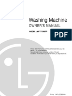 Washing Machine: Owner'S Manual