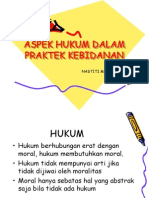 Aspek Hukum Praktek Kebidanan