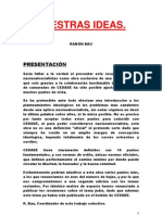 NUESTRAS IDEAS, Ramón Bau