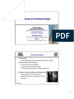 Telcom Telcom 2110 Network Design 2110 Network Design: Course Outline