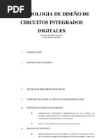 Metodologia de Diseño de Circuitos Integrados Digitales