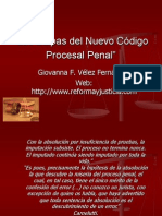 Las Etapas Del Nuevo Codigo Procesal Penal Giovana Velez