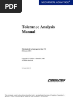 Tolerance Analysis Manual