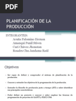 Planificación de La Producción