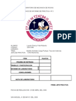 Informe 2 de Mecanica de Rocas