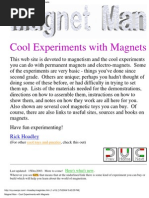 Magnet Experiment