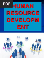 Human Resource Developm ENT