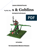 Orc's & Goblins: Wargames Unlimited Presents