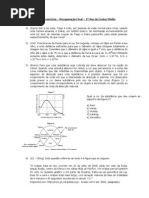 LISTA de EXERCÍCIOS RECUPERAÇÃO FINAL 2012 1 SÉRIE ENSINO MÉDIO PDF