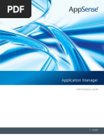 AppSense Application Manager Administration Guide