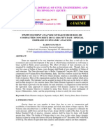 Finite Element Analysis of 99.60 M High Roller Compacted Concrete (RCC) Gravity Dam - Special Emphasis On Dynamic Analysis