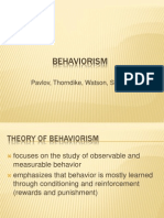 Behaviorism