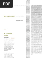 BCG Matrix